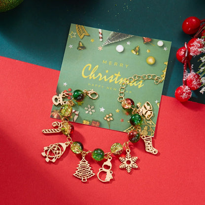Christmas Charm Bracelet – Festive Holiday Gift for 2025
