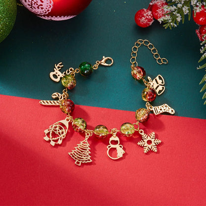Christmas Charm Bracelet – Festive Holiday Gift for 2025