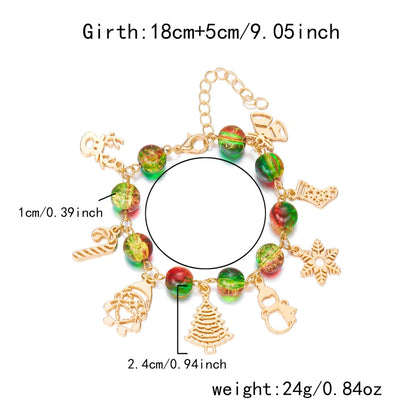 Christmas Charm Bracelet – Festive Holiday Gift for 2025