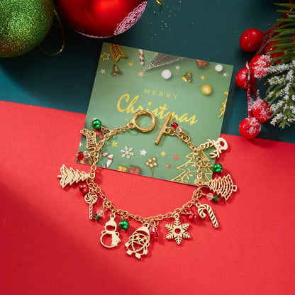 Christmas Charm Bracelet – Festive Holiday Gift for 2025