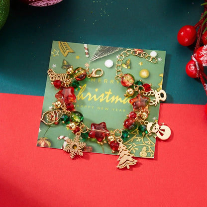 Christmas Charm Bracelet – Festive Holiday Gift for 2025