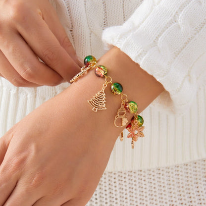 Christmas Charm Bracelet – Festive Holiday Gift for 2025