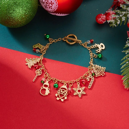 Christmas Charm Bracelet – Festive Holiday Gift for 2025