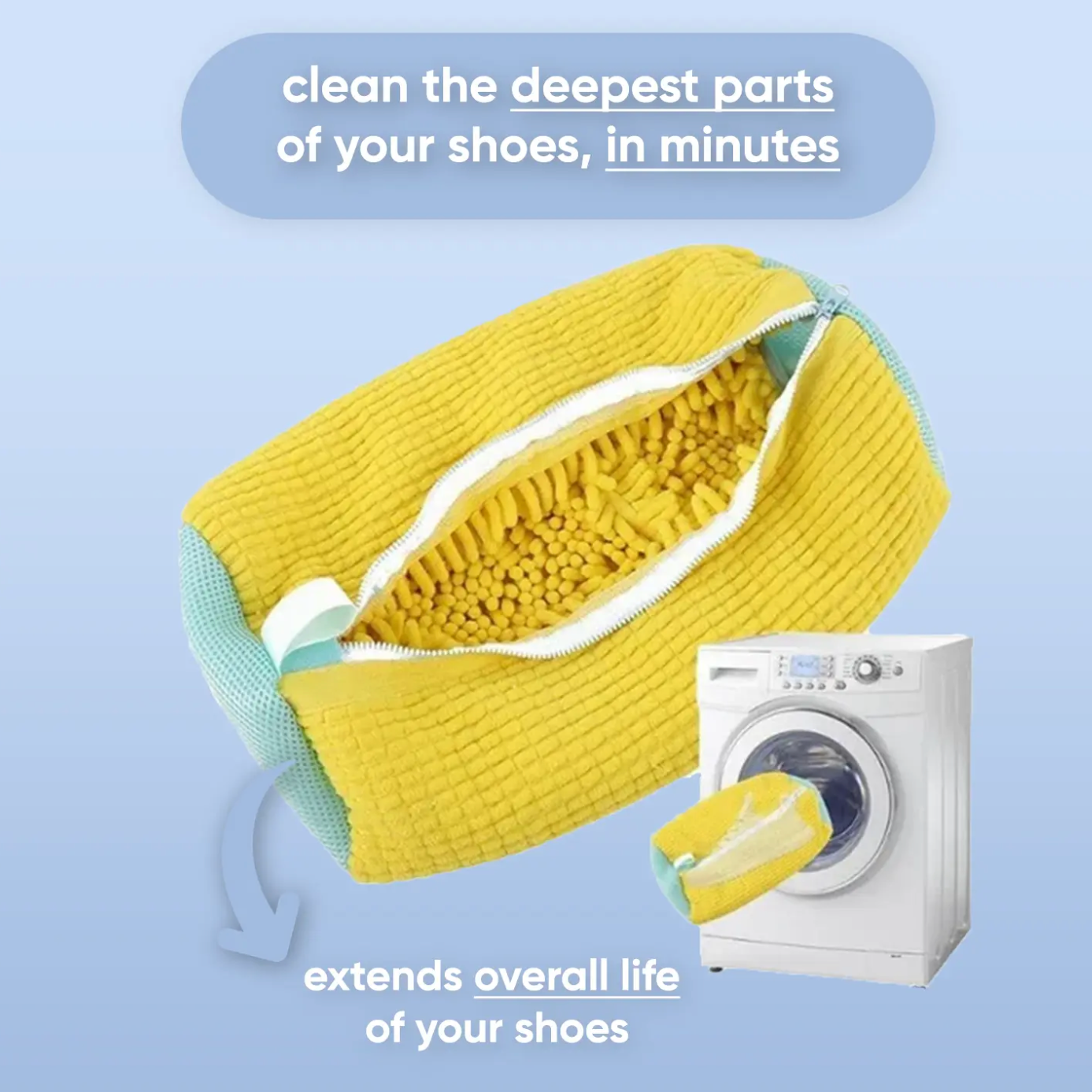 Magic Shoe Laundry Bag – Safe Sneaker Cleaner
