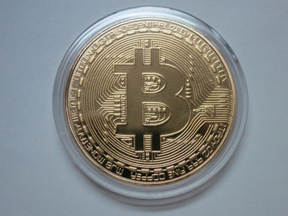 Gold Bitcoin Token – Premium Collectable